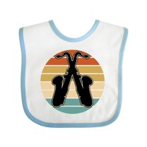 Inktastic Saxophone Music Vintage Band Boys or Girls Baby Bib