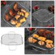 thumbnail image 5 of Estante de freidora de aire acero inoxidable acero fryer frezante estante de diseño accesorio de freidores de aire accesorio, 5 of 5