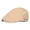 Beige, variant on Men Outdoor Newsboy Beret Hats Solid Cotton Driving Golf Classic Adjustable Caps