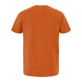 thumbnail image 2 of M&O - Unisex Vintage Garment-Dyed T-Shirt - 6500M - Burnt Orange - Size: L, 2 of 3