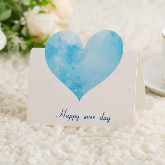 10 Pack Greeting Card, Mini Note Cards, Blank Thank You Cards for Gender Reveal, Party Favors, Gifts, or Small Business — No Envelopes