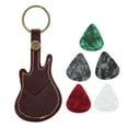 thumbnail image 2 of Support de Croche de Guitare, Sac de Croche de Guitare en Cuir Laiton Portable Noir Artisanat Exceptionnel, 2 of 9