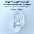 thumbnail image 3 of Wovilon Clip-On Type Bluetooth Headset Wireless Business Single Earpiece Voice Answer In Ear Earbuds For Trucker Driving Running Large Battery Noise Cancelling Headphones, 3 of 4