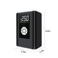 Tire Inflator Portable, Tire Pump, Digital Electric Pump with Emergency