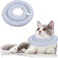 thumbnail image 1 of Dog Cat Recovery Collar Anti-Licking Dog Collar Anti-Scratching Cat Collar, Adjustable, Washable, Suitable for Cats and Small Dogs (M), 1 of 5