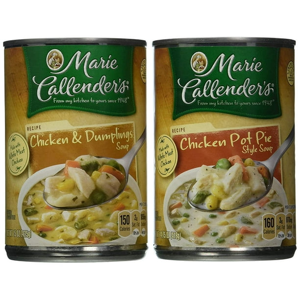 Marie Callender Chicken Variety Soup, 8 Pack, 8 ct. variety pack By