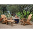 thumbnail image 3 of PAOLFOX Adjustable Backrest and Folding Adirondack Chair with Ottoman, 3 of 9
