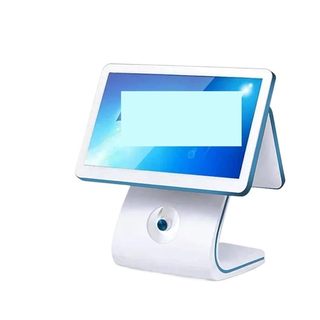 15.6 Dual LCD Screen One Touch Panel POS Machine, Cash Register For Restaurants And Supermarkets All In One POS System Terminal ,Easy to Use