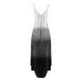 thumbnail image 4 of Amidoa Summer Beach Dresses for Women Colorblock Sleeveless Long Maxi Dress Casual Strappy V Neck Hawaiian Luau Dress, 4 of 4