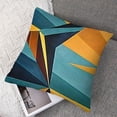 thumbnail image 7 of BANET  Decorative Throw Pillow Cover, Printed Square Cushion Cover, Double-Sided Zipper Closure Patterned Square Pillowcase  18x18in, 7 of 7
