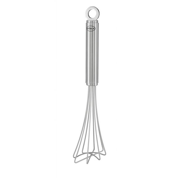 R√∂sle Uniquely-Shaped Gourmet Whisk, 11 in. - Robust Loops and Beveled Shape