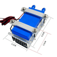 thumbnail image 3 of 2X 144W Thermoelectric Peltier Refrigeration Cooler 12V Semiconductor Air Conditioner Cooling System DIY Kit, 3 of 7