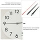 thumbnail image 3 of 10 sets MUTE RELOJ MANTRAS HOMBRES REEMPLAZABLES DE RELOJ DE PARED PIEZAS MANOS DE RELOJ DE PRECISION, 3 of 5