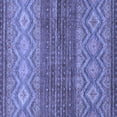 thumbnail image 1 of Ahgly Company Indoor Square Abstract Blue Modern Area Rugs, 3' Square, 1 of 4