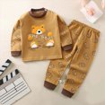 thumbnail image 2 of xaweyi Baby Unisex Boy Girl Outfits Long Shirts and Pants Fall Clothes Set, 2 of 4