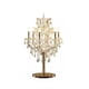 thumbnail image 1 of Lámpara de mesa de cristal for mesita de noche, lámpara de mesa con Control de botón, lámpara de mesa dorada, sala de estar, dormitorio, sala de estudio, candelabro de cristal, 1 of 7