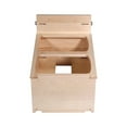 thumbnail image 3 of Meadow Lane Pull Out Double Trash Can, White, 3 of 8