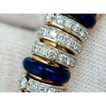 thumbnail image 6 of 1.50ct Diamonds Ladies Accordion Bangle Bracelet 18 karat, 6 of 8