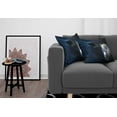 thumbnail image 3 of Ambesonne Galaxy Throw Pillow Cover 2 Pack, Asteroid Rocky Space, 18", Dark Blue Grey, 3 of 5