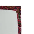thumbnail image 2 of Ambesonne Colorful Fitted Sheet, Traditional Art, Full Size, Dark Coral Orange Green, 2 of 2