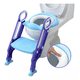 thumbnail image 5 of Asiento Entrenadora Baño Con Agarradera Baños Para Niños Azul/Morado, 5 of 5