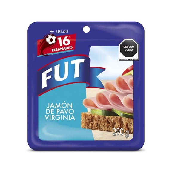Jamón de pavo FUD virginia 290 g
