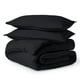 thumbnail image 2 of Set Edredón Individual Polo One + 1 Funda 1800 Hilos Suave negro, 2 of 5