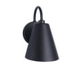 thumbnail image 6 of Craftmade Point Clear 1 Light Small Outdoor Lantern, Midnight, Wet Rated, ZA5004-MN, 6 of 10