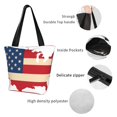 thumbnail image 4 of Easygdp American Flag Map Shoulder Bags for Women,Crossbody Bags Shoulder Purse Handbag for Women, 4 of 6