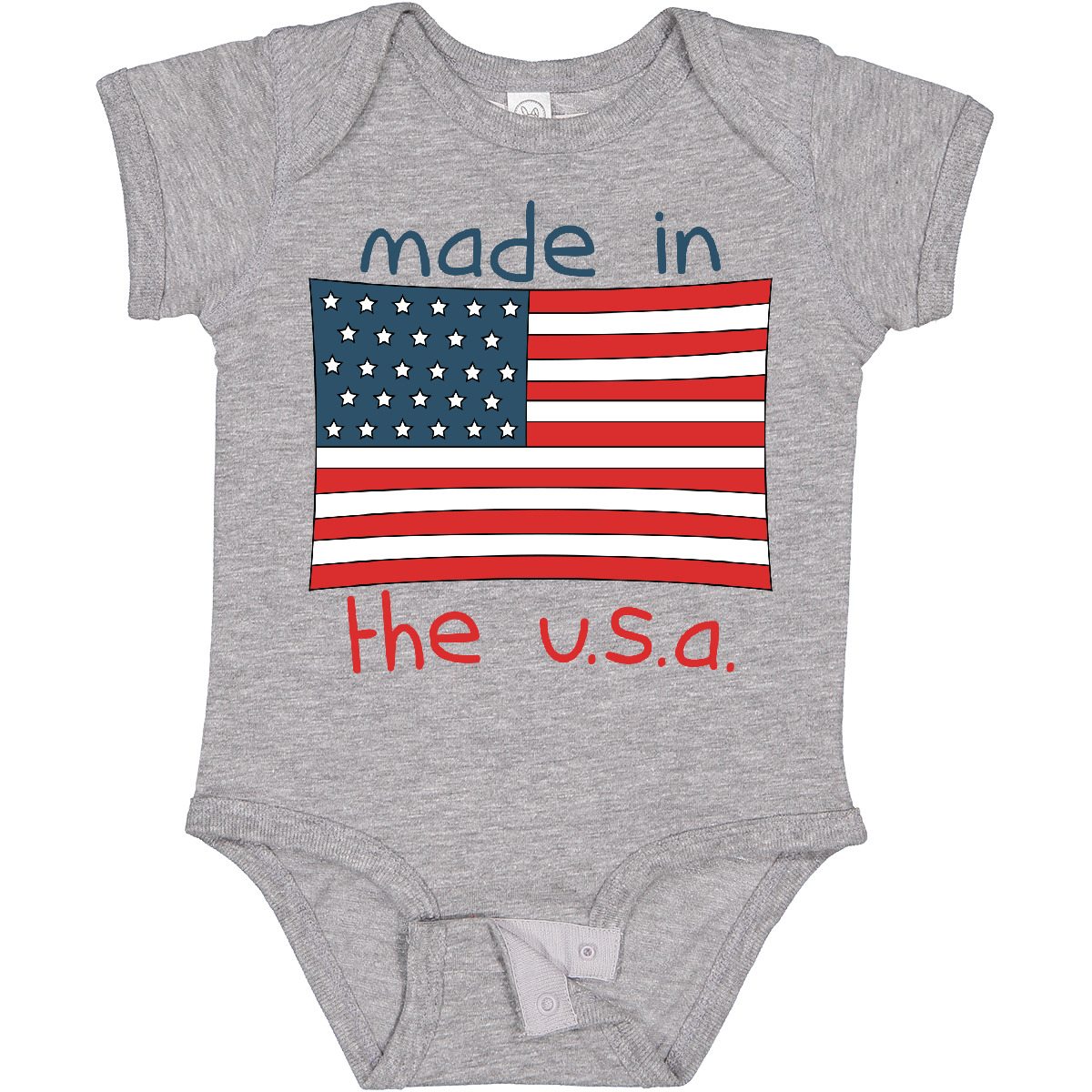 Inktastic Made in the U.S.A. Boys or Girls Baby Bodysuit