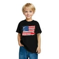 thumbnail image 7 of CFLVAEK American Flag Shirts Kids Girls Boys 4th of July Patriotic Tshirts Cotton Short Sleeve Round Neck Tshirt Celebrate Indenpendence Day Tops 7 Years, 7 of 7