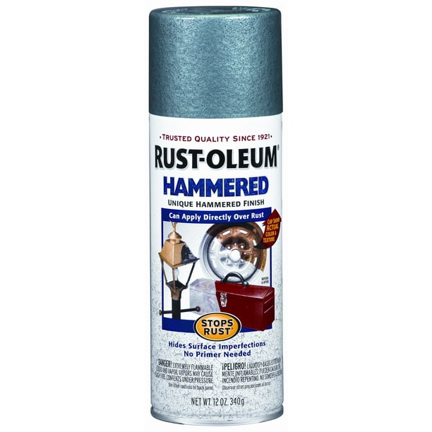 Rustoleum 7219830 12 Oz Verde Green Stops Rust® Hammered Spray Paint