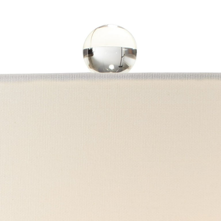 Possini euro miriam aqua blue glass table lamp deals