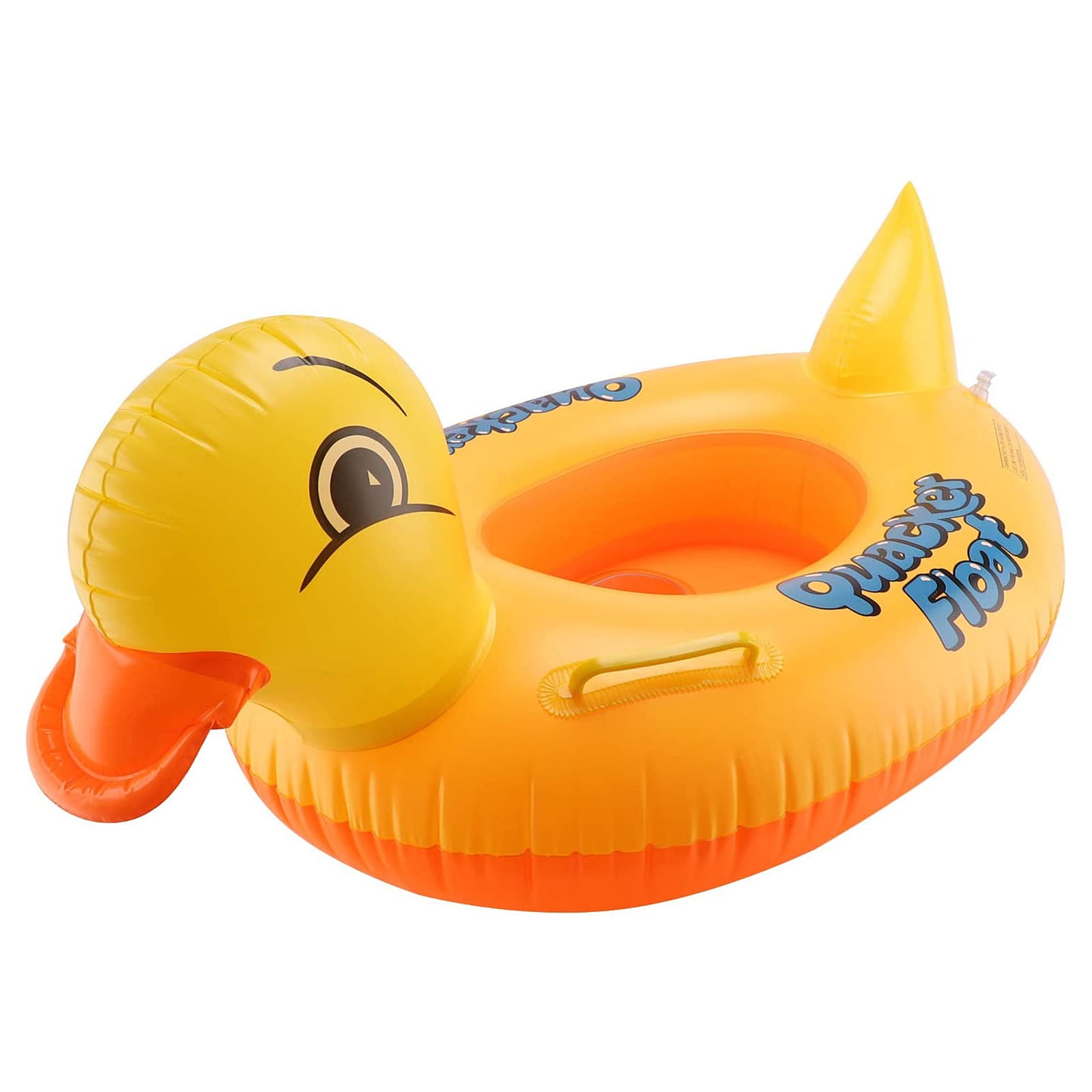 Baby Swimming Ring Soft Seat Safe Material With Handle For 1-6 Years Old Kids Inflatable Floats