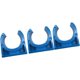 thumbnail image 3 of Pinzas de PVC en forma de U, 16 mm, para 50 tubos, color azul, 3 of 9