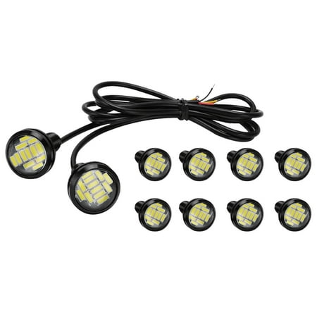 

NUOLUX Eye Lights Led Eagle Fog Light Car Light Motorcycle Parking Bulb Lights Cars Turn Reverse Backup Reversing Drl Drl Tail