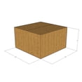 thumbnail image 3 of 12x12x7 Kraft Brown Corrugated Shipping Boxes, 32 ECT Single-Wall, Qty 150, 3 of 3