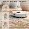 thumbnail image 6 of Design&I 6'x9' Ultra Soft Area Rug, Vibrant Vintage Botanical Medallions Trailing Vine Border Plant None Fluffy Washable Non Shedding for Guest Room Bedroom Living Room, 6 of 7
