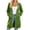 Green, variant on UOCUFY Long Hoodies for Women Zip Up Fleece Jacket Soft Long Sleeve Hooded Oversized Sweatshirt Winter Coat with Pockets Yellow,Size M