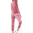 Mrat Oversized Sweatshirt Outfits Tracksuit Sets Womens Velour