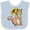 Blue and White, variant on Inktastic Cute Chipmunk with Sunflower Boys or Girls Baby Bib