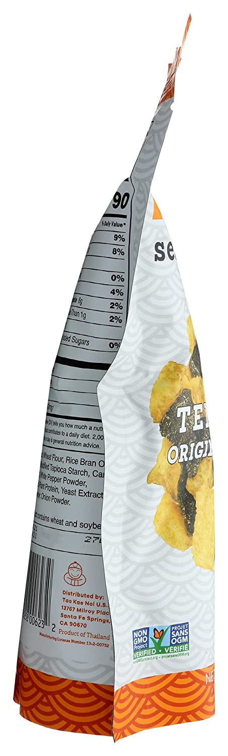 Nora Snacks - Tempura Original - Case of 12 - 1.6 OZ