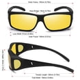 thumbnail image 2 of Gafas de sol Fit Over Glasses MEETSUN Z1 polarizadas UV400, 2 of 7