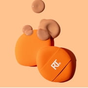 Real Techniques Mini Miracle Powder Puff Trio, for Setting & Baking, Mini Makeup Puff, 3 Count