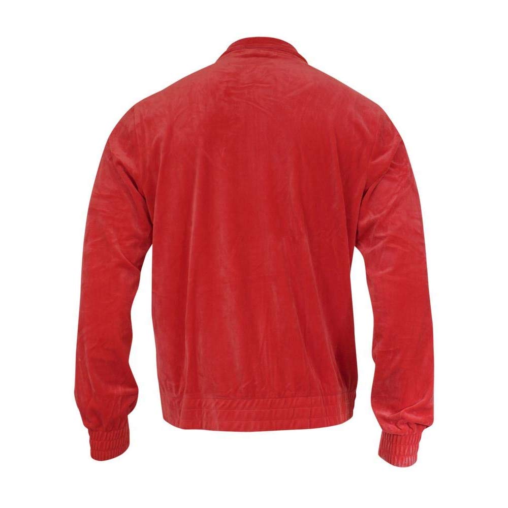 Fila Men's Kooper Velour Zipper Jacket Chinese Red lm191831-622 - image 2 of 2