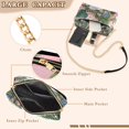 thumbnail image 3 of FORMRS Women Crossbody Purse with Chain Strap Vegan Leather Shoulder Handbag, Floral Vase, 3 of 7