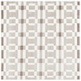 thumbnail image 2 of Safavieh Groove Peyton Geometric Area Rug, Ivory/Beige, 6'7" x 6'7" Square, 2 of 11