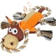 thumbnail image 1 of Juguetes para perros grandes | Durable Peluches de Peluche para Perros Juguete para Perros de Raza Tira y afloja Juguetes para Perros para Mantenerlos Ocupados,Orange, 1 of 5