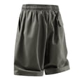 thumbnail image 4 of Havenx Men's 5-Inch Casual Shorts Drawstring Elastic Waist Short with Pockets Stretch Short Pants Lightweight Summer Beach Soft Lounge Clothing,Camouflage Green 2XL, 4 of 5