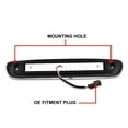 thumbnail image 2 of PIT66 LED 3rd Brake Light, Fit for 2007-2014 Chevy Silverado/2007-2014 GMC Sierra/ Fit for 2009-2010 H-ummer H3T LED Third Brake Light Cargo Black Housing Smoky Lens, 2 of 8
